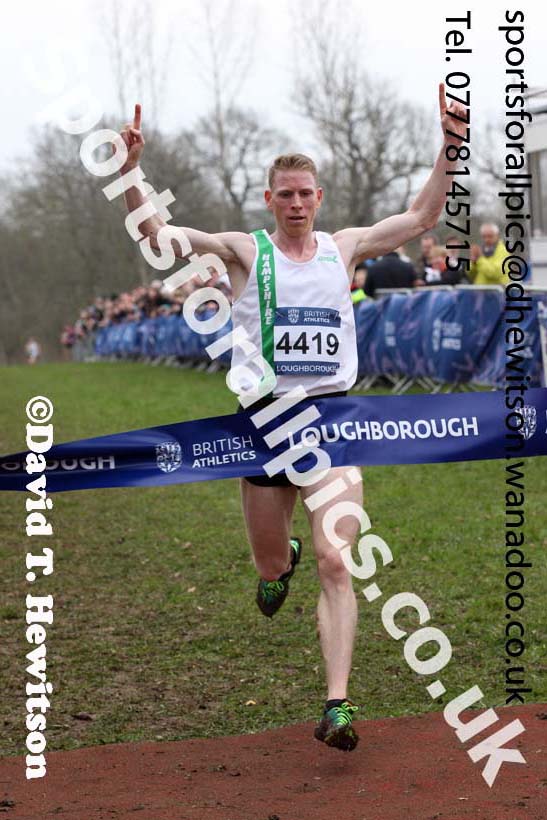 Senior mens Inter Counties Cross Country, Prestwold Hall, Loughborough. Photo: David T. Hewitson/Sports for All Pics